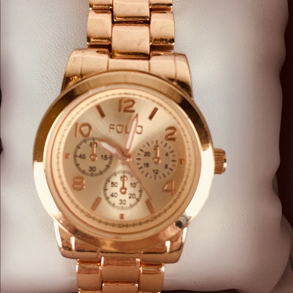 Rose Gold Watch